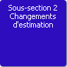 Sous-section 2. Changements d'estimation