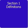 Section 1. Définitions