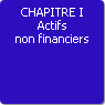 CHAPITRE I. Actifs non financiers