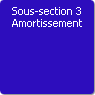 Sous-section 3. Amortissement