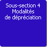 Sous-section 4. Modalits de dprciation