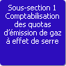 Sous-section 1. Comptabilisation des quotas d'mission de gaz  effet de serre