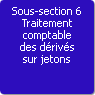 Sous-section 6. Traitement comptable des drivs sur jetons