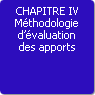 CHAPITRE IV. Méthodologie d'évaluation des apports