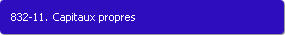 832-11. Capitaux propres