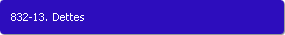 832-13. Dettes