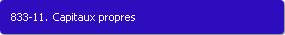 833-11. Capitaux propres