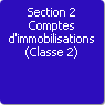 Section 2. Comptes d'immobilisations (Classe 2)