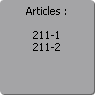 Articles : 211-1, 211-2