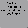 Section 5. Traitement du boni et du mali de fusion