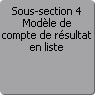 Sous-section 4. Modle de compte de rsultat en liste